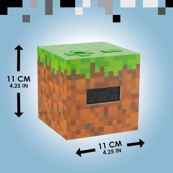 Paladone: Minecraft - Ρολόι Ξυπνητήρι (Pp6733mcf) PP6733MCF 5055964743802