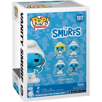 Funko pop! television: the smurfs - vanity smurf 1517 vinyl figure 79260 889698792608