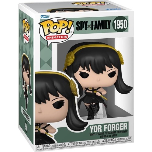Funko pop! animation: spy x family - yor forger 1950 vinyl figure 86530 889698865302