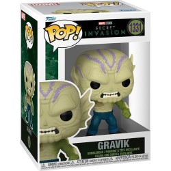 Funko  pop! marvel: secret invasion - gravik 1331 bobble-head Συλλεκτική Φιγούρα Βινυλίου 75626 889698756266