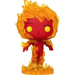 Funko pop! marvel: the fantastic 4 first steps - human torch 1517 bobble-head vinyl figure 83586 889698835862