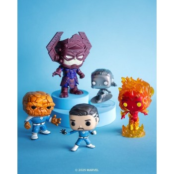 Funko pop! marvel: the fantastic 4 first steps - human torch 1517 bobble-head vinyl figure 83586 889698835862
