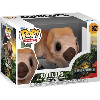 Funko pop! movies: jurassic world: rebirth - aquilops 1802 vinyl figure 86658 889698866583