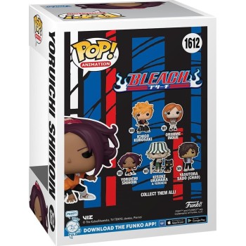 Funko pop! animation: bleach - yoruichi shihoin 1612 vinyl figure 75512 889698755122