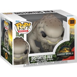 Funko pop! movies: jurassic world: rebirth - distortus rex 1800 vinyl figure 86661 889698866613