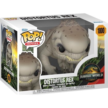Funko  pop! movies: jurassic world: rebirth - distortus rex 1800 Συλλεκτική Φιγούρα Βινυλίου 86661 889698866613