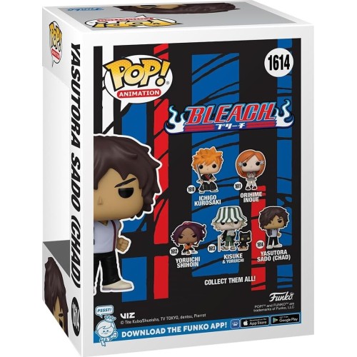 Funko pop! animation: bleach - yasutora sado ( chad ) 1614 vinyl figure 75511 889698755115