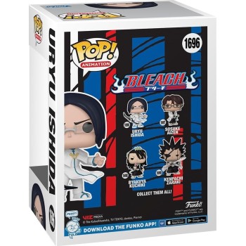 Funko  pop! animation: bleach - uryu ishida* 1696 Συλλεκτική Φιγούρα Βινυλίου 75510 889698755108
