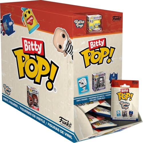 Funko bitty pop! singles: retro toys (blind bag/random) vinyl figures 76397 889698763974