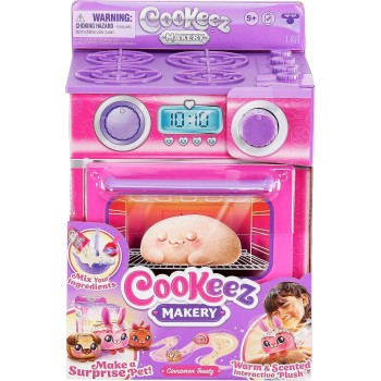 Giochi Preziosi Cookeez Makery Cinnamon Treatz Oven, Mix & Make A Plush Best Friend! Place Your Dough In The Oven And Be Amazed 