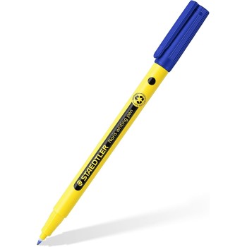 Staedtler Noris Writing pen 307 Fineliner, housing made of 97% recycled plastic according to ISO 14021, cardboard case with 4 fi