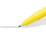Staedtler Noris Writing pen 307 Fineliner, housing made of 97% recycled plastic according to ISO 14021, cardboard case with 4 fi