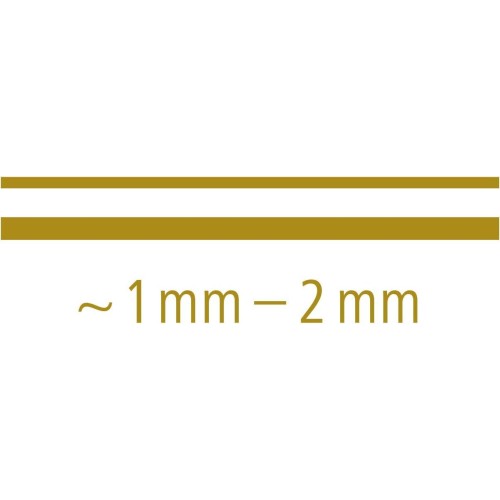 Staedtler σετ μεταλλικών μαρκαδόρων 1-2 mm 3 τεμ. 8323-S BK3 4007817077856