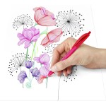 Staedtler Ball 4230 M triangular ballpoint pen, line width M approx. 1.00 mm, for relaxed writing, cardboard case with 8 ballpoi