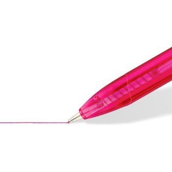 Staedtler Ball 4230 M triangular ballpoint pen, line width M approx. 1.00 mm, for relaxed writing, cardboard case with 8 ballpoi