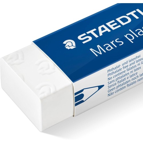 Staedtler Mars Plastic 526 50 eraser, eraser in premium quality, Mars Plastic 125 years anniversary edition, blue/purple, 52650m