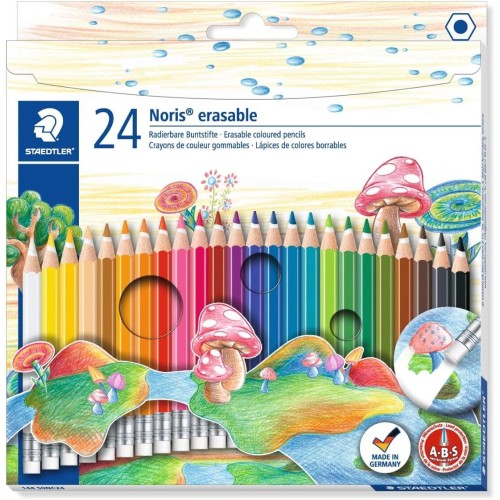 Staedtler χρωματιστά μολύβια norris club που σβήνουν 144 50NC2413 4007817144329
