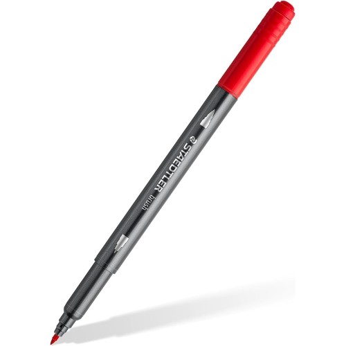 Staedtler μαρκαδόροι ακουαρέλας με άκρη πινέλου 6 διαφορετικά χρώματα 3001 C6-2 4007817439142