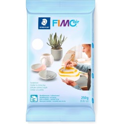 Staedtler air-drying modeling clay Fimo Air, white, ready for immediate use, no burning process necessary, 250g, pleasant feel, 