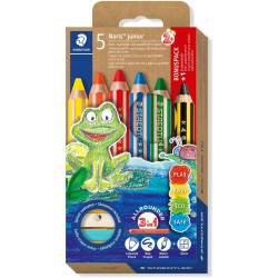Staedtler farbstiftetui 6st noris junior 6 stuck 140 C6P1 4007817166642