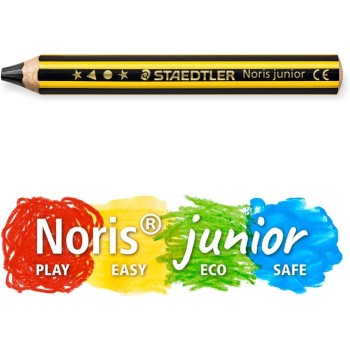 Staedtler farbstiftetui 6st noris junior 6 stuck 140 C6P1 4007817166642