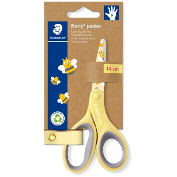 Staedtler Noris 965 14P BK 965 Craft Scissors, Cardboard Card With 1 Scissors, 4 Assorted Colours 965 14P BK 4007817139783