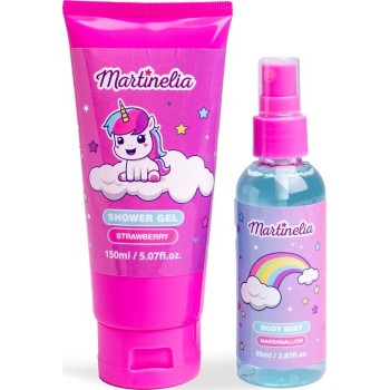 martinelia unicorn magic scent bathbag υπέροχο παιδικό σετ μπάνιου LM-85508 8436622270842