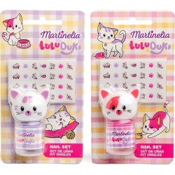 martinelia lulu and duki nail set παιδικό σετ  LM-85469 8436622271320