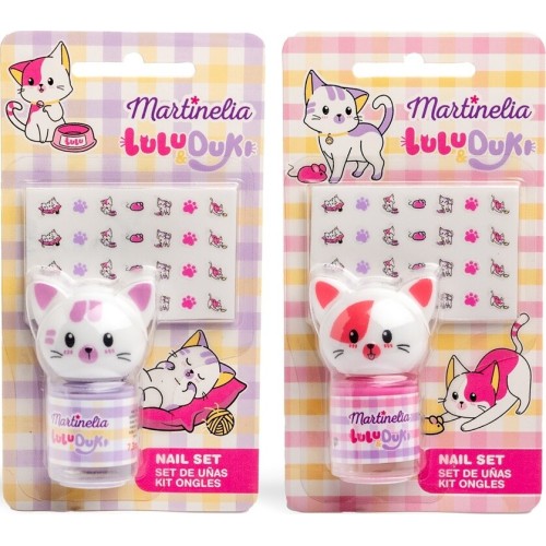 martinelia lulu and duki nail set παιδικό σετ  LM-85469 8436622271320