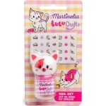 martinelia lulu and duki nail set παιδικό σετ  LM-85469 8436622271320