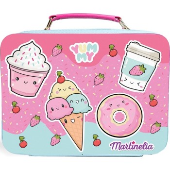 martinelia yummy glam beauty case  παιδικό βαλιτσάκι ομορφιάς LM-85465 8436622270651