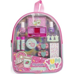 martinelia yummy bag beauty set backpack παιδική τσάντα ομορφιάς  LM-85462 8436622270620