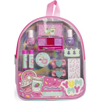 martinelia yummy bag beauty set backpack παιδική τσάντα ομορφιάς  LM-85462 8436622270620