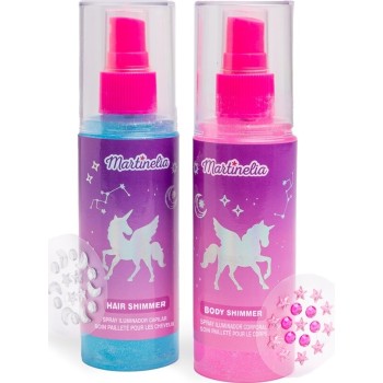 martinelia galaxy dreams glowy hair and  kit παιδικό σετ δώρου LM-85429 8436622271047