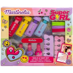 martinelia girl nails and hair set παιδικό σετ δώρου LM-85415 8436622270903
