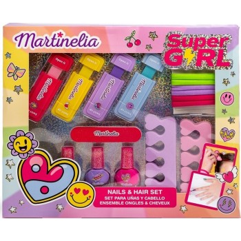 martinelia Girl Nails and Hair set  LM-85415 8436622270903