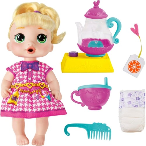 Hasbro Baby Alive Baby  Bubbly Tea Party Lala Googoo Baby Doll G0608 5010996288981