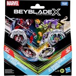 Hasbro beyblade x και collab miles morales 1-60gn vs green goblin 9-80ht G0278 / G1691 5010996305725