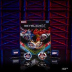 Hasbro beyblade x and  collab, captain america 4-70gb vs red hulk 1-80r G0278 / G1690 5010996305718