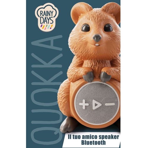 Lisciani Rainy Days Quokka Ασύρματο Ηχείο Με Bluetooth 25.113569 8008324113569