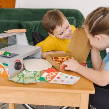 Melissa and Doug Melissa & Doug Pretend Play: Wood - Top Bake Ξύλινος Πάγκος Για Πίτσα 6074890 681147005419