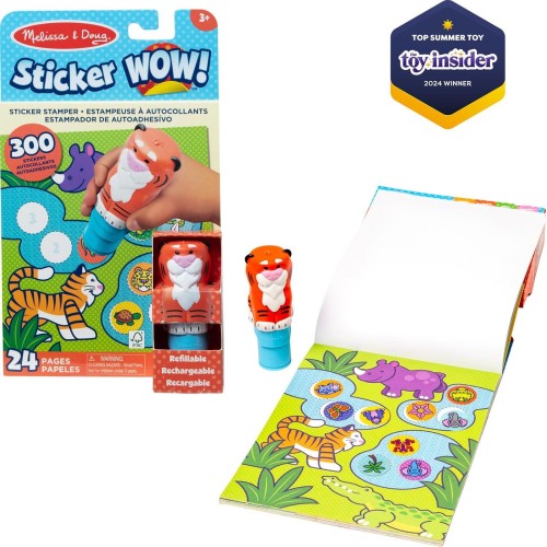 Melissa and Doug Melissa & Doug Arts And Crafts: Sticker Wow! 6075655 681147007635