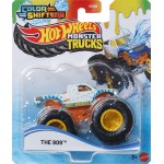 Mattel hot wheels monster trucks οχήματα χρωμοκεραυνοί monster trucks color sh HGX06 / JDV86 194735289301