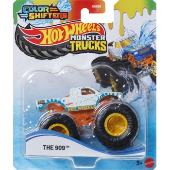 Mattel Hot Wheels Color Shifters Monster Trucks 1:64 , 1 Toy Truck Changes Colors in Water (styles May Vary) HGX06 / JDV86 19473