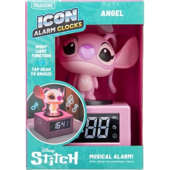 paladone: disney stitch - angel icon alarm clock PP14987LS 5056577761177
