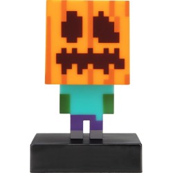 paladone icons: minecraft - zombie jack o lantern light PP15302MCF 5056577765663