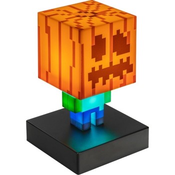 paladone icons: minecraft - zombie jack o lantern light PP15302MCF 5056577765663