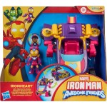 Hasbro Marvel Avengers Iron Man And His Awesome Friends Ironheart 2-In-1 Mech Suit And Vehicle G1258 / G1476 5010996313324