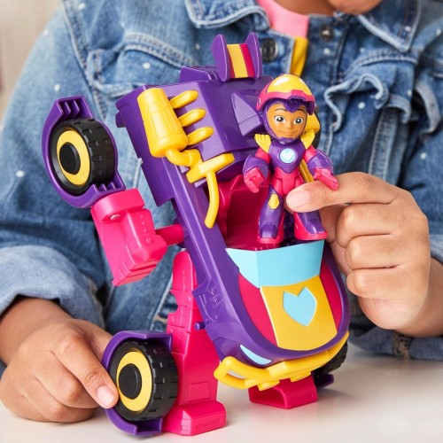 Hasbro Marvel Avengers Iron Man And His Awesome Friends Ironheart 2-In-1 Mech Suit And Vehicle G1258 / G1476 5010996313324