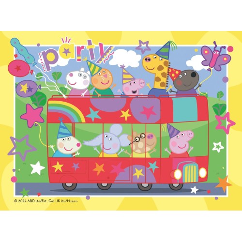 Ravensburger 4 in a Box Puzzle Peppa Pig 12004016 | Toys-shop.gr
